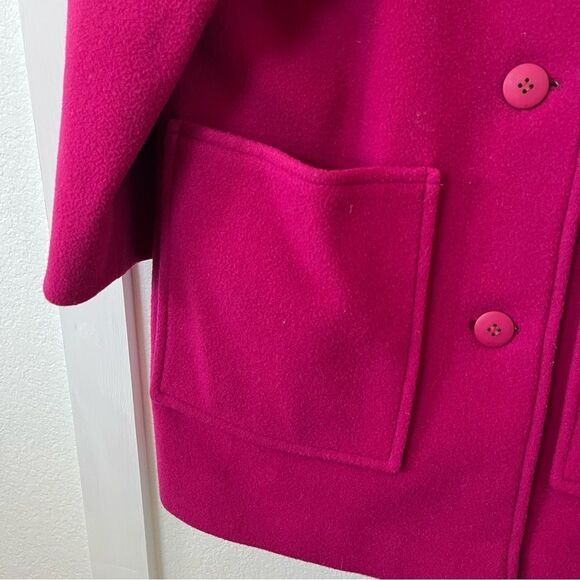 Vintage Penguin Women's Large Wool Trench Coat - Picture 3 of 7